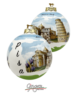 "New" Christmas Ornaments - Pisa - 80 mm (3.15")