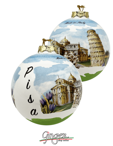 "New" Christmas Ornaments - Pisa - 80 mm (3.15")