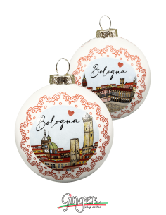 "New" Christmas Ornaments - Cities of Italy: Bologna - 80...