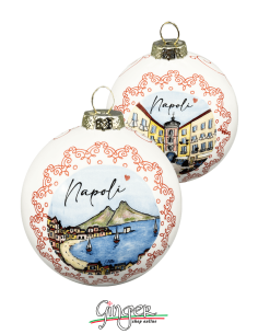 "New" Christmas Ornaments - Cities of Italy: Naples - 80...