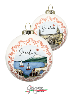 "New" Christmas Ornaments - Cities of Italy: Sicily...