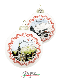 "New" Christmas Ornaments - Cities of Italy: Cortina...