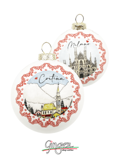 "New" Christmas Ornaments - Cities of Italy:...