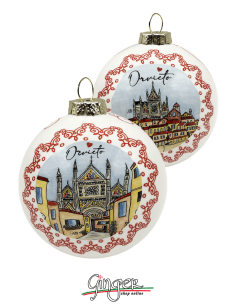 "New" Christmas Ornaments - Cities of Italy: Orvieto - 80...